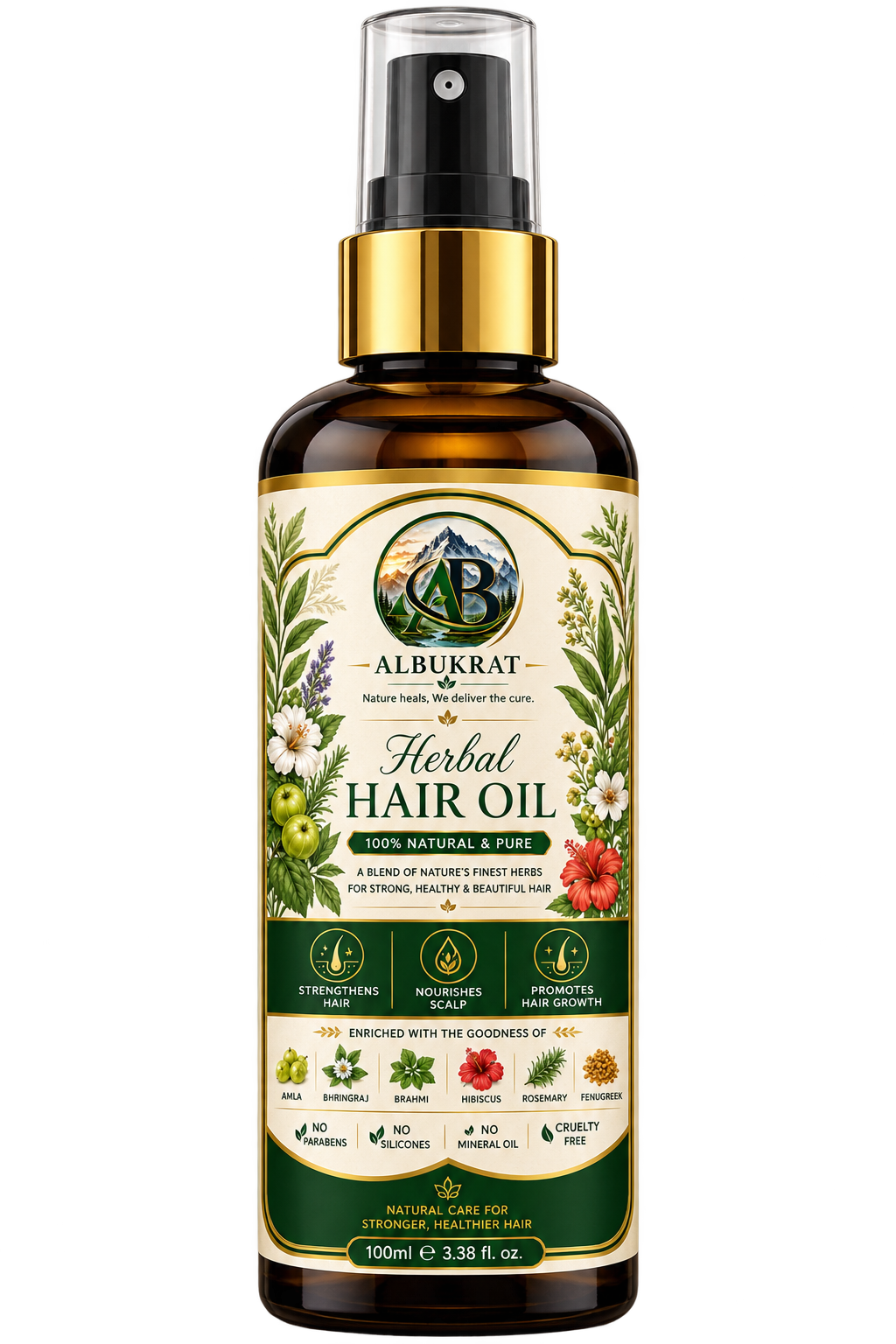 Albukrat Herbal Oil · 100 ml