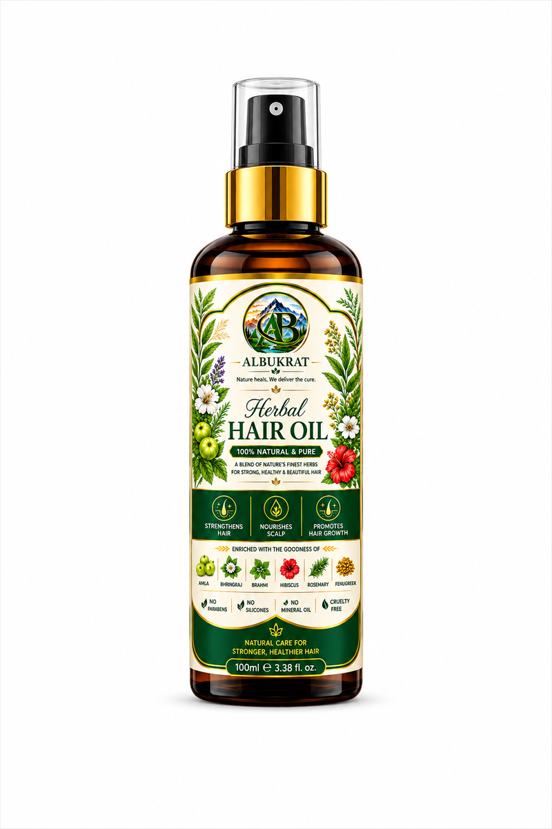 ALBUKRAT HERBAL HAIR OIL