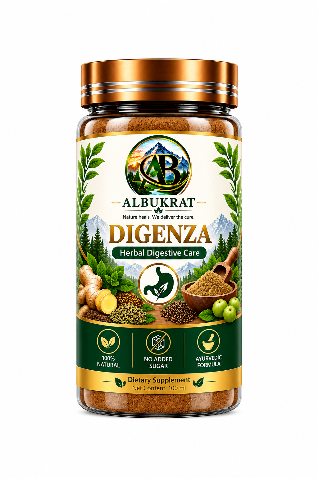Al Bukrat Digenza Herbal Digestive Care